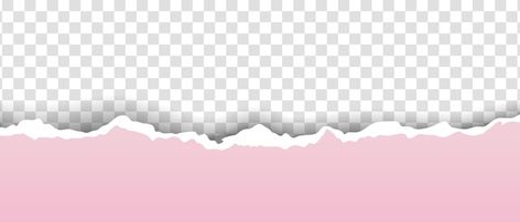 Pink sheet of torn paper on transparent ... | Premium Vector #Freepik #vector #torn-newspaper #rough-edge #paper-piece #ripped Pink Paper Ripped, Pink Ripped Paper, Pink Newspaper, Torn Newspaper, Paper Ripped, Moodboard Png, Interracial Art, Background Canva, Ripped Paper