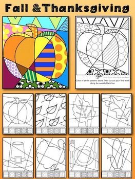 SEASONAL ART LESSONS | Menlo Park's Art Studio Thanksgiving Coloring, 2nd Grade Art, Fall Art Projects, Fall And Thanksgiving, Thanksgiving Art, Elementary Art Projects, Homeschool Art, Seasons Art, Thanksgiving Activities