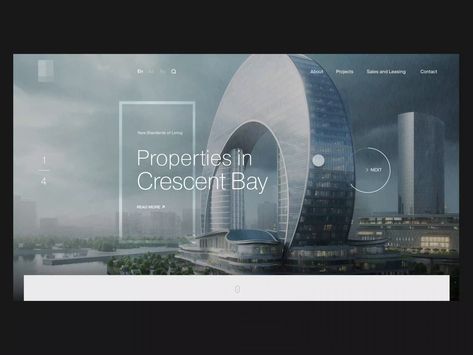 Real Estate Website Homepage Scroll Animation by Tamerlan Aziev Real Estate Animation, Wardian London, Scroll Animation, Website Animation, Real Estate Website Design, Ad Ideas, Homepage Design, Real Estate Video, Digital Agency