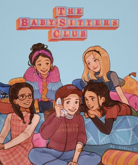 Babysitter Aesthetic, Baby Sitters Club, The Babysitters Club, Babysitters Club Books, The Babysitters, Silent Reading, Babysitters Club, The Baby Sitters Club, Gif Disney