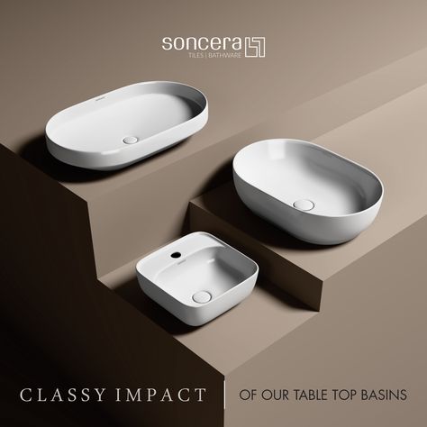 Redefine bathroom luxury with our premium collection, designed to ensure style and comfort. Our offerings blend contemporary elegance with timeless appeal, delivering the ultimate aesthetic experience.   𝗲𝘅𝗽𝗹𝗼𝗿𝗲 𝗺𝗼𝗿𝗲 𝗵𝗲𝗿𝗲 : http://www.soncera.com/  #Soncera #SonceraBathware #BathwareCollection #Bathroom #BathroomInspiration #WashBasin #basin #BathroomDecor #Sanitaryware #UniqueBasin #BuildingMaterials #CeramicBasin #BathroomDesign #UniqueBathroom #TableTopBasin #BathroomRenovation 3d Branding, Tiles Showroom, Bathroom Luxury, Tile Showroom, Key Visual, Sanitary Ware, Showroom Design, Unique Bathroom, Chefs Hat