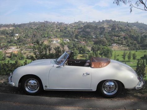 This 1958 Porsche 356 Convertible D is one of the rarest air-cooleds ever made and comes with the upgraded Super engine. #Porsche Cheap Muscle Cars, Country Cars, Porsche 356 Convertible, Porsche Convertible, Cars Cheap, Project Cars For Sale, Affordable Cars, Porsche For Sale, Car Convertible