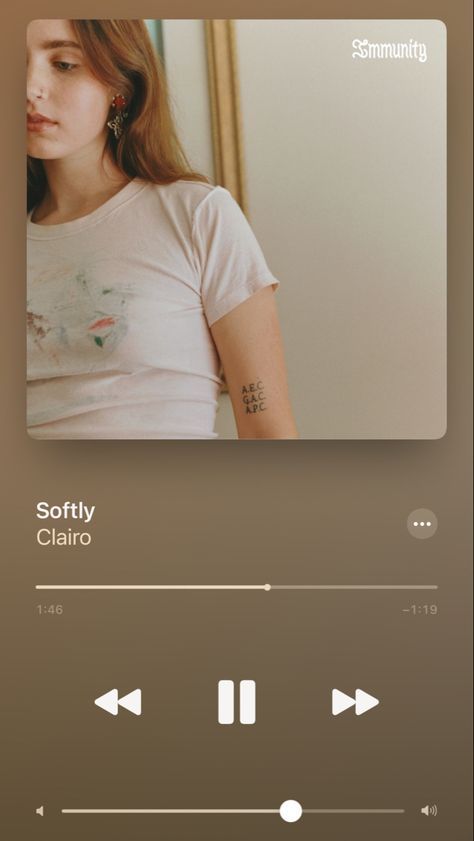 Softly - Clairo Spotify Playlist, Peace Of Mind, Love Songs, Sofia, First Love, Songs, Music