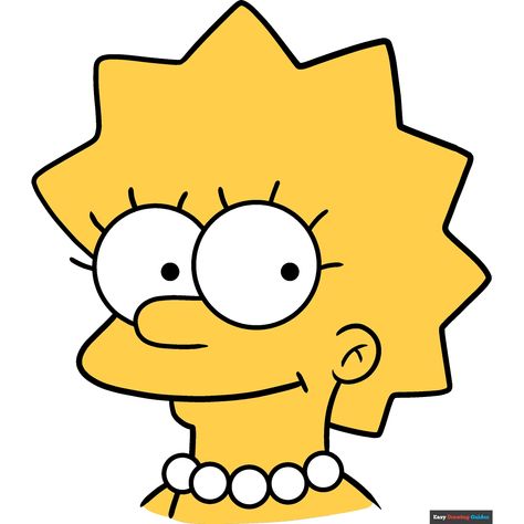 How to Draw an Easy Lisa Simpson Drawing Lisa Simpson Drawing, Simpson Characters, Simpson Drawing, Characters Drawing, Simpsons Drawings, Cute Zombie, Simpsons Characters, Easy Drawing Tutorial, Drawing Tutorials For Kids