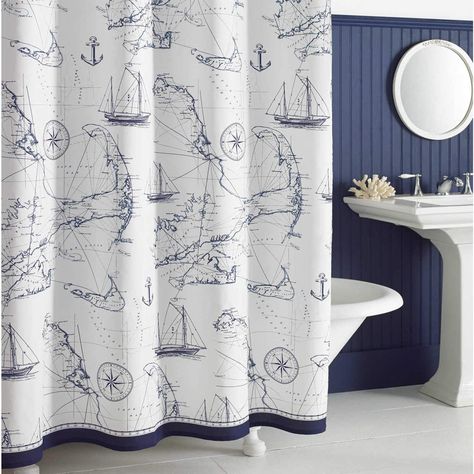 This how-to guide will help you to get the nautical bathroom aesthetic you’ve always dreamed of. You’ll find out about colours, decor and exactly how to keep things classy. Follow this guide and you’ll have your dream coastal bathroom in no time! Think Colour Choose A Nautical Centrepiece Add Natural Accents Simple But Cute Decorations […] The post 6 Ways To Create The Nautical Bathroom Of Your Dreams appeared first on The Nautical Decor Store. Ocean Themed Bathroom Decor, Nautical Shower Curtain, Nautical Curtains, Navy Shower Curtain, Patterned Bathroom Tiles, Nautical Bathroom, Gray Shower Curtains, Nautical Bathroom Decor, Blue Shower Curtains