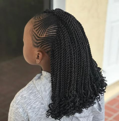 Attachment Hairstyles, Box Braids Styles, Art Sisters, Ashley Jackson, Bustier Pattern, Cornrows Braids For Black Women, Kids Hairstyle, Short Box Braids Hairstyles, Feed In Braids Hairstyles