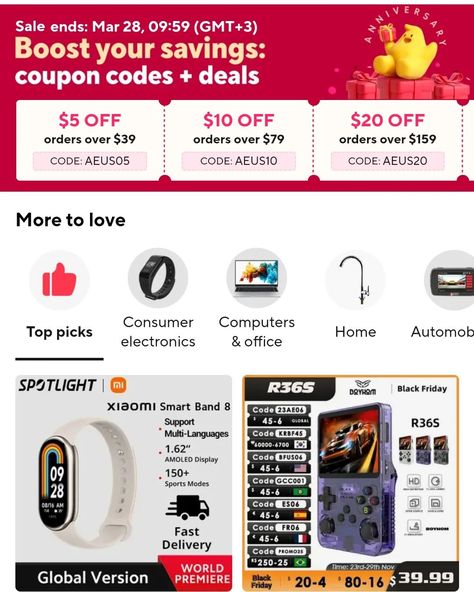 📣 AliExpress promo codes and discount codes 🔶 Purchase Link 🛒: 👉 https://www.dealsishere.com/store/aliexpress-promo-codes/ Find the latest AliExpress discount codes and coupon codes here. Buy for less! #aliexpress #aliexpressdeals #aliexpresspromocode #aliexpresscouponcode #aliexpresscoupon #aliexpresscode #aliexpresssale #aliexpressdiscount #aliexpressdiscountcode #aliexpresssuperofertas #aliexpressCódigos #aliexpresscodes #CodesPromosAliExpress #FRChoiceDay #USChoiceDayCodes #ChoiceDay... Discount Codes, Discount Code, Promo Codes, Coupon Codes, Coding, On Instagram, Instagram