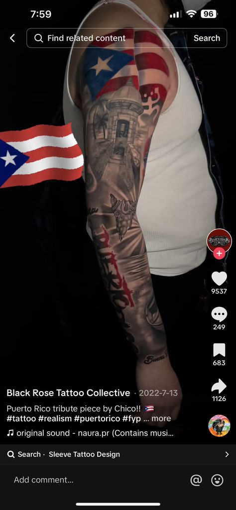 Puerto Rico Leg Sleeve Tattoo, Puerto Rico Sun Tattoo, Puerto Rican Sleeve Tattoo, Tattoo Forearm Sleeve Men, Puerto Rican Tribe Tattoo, Puerto Rico Tattoo For Men, Puerto Rican Tattoo For Men, Puerto Rico Tattoo Ideas, Puerto Rican Tattoos For Women