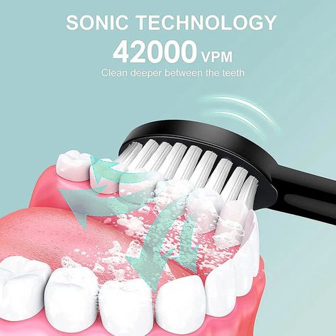 💖 Xiaomi 6 Gear Powerful Sonic Electric Toothbrush USB Waterproof Smart 💖 by Samag Shop At cheap price 🤑 Shop now 🛍️ at https://tinyurl.com/254y33vl Kids Electric Toothbrush, Plaque Removal, Sonic Electric Toothbrush, Sonic Electric, Strip Led, Sonic Toothbrush, Tooth Brush, Travel Box, Jairzinho