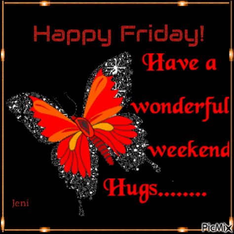 Good Morning Friday Gif, Happy Friday Gif, Happy Friday Pictures, Friday Gif, Happy Thoughts Quotes, Saturday Pictures, Friday Video, Inspirational Good Morning Messages, Friday Pictures