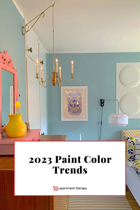 Contrast Wall Color Bedroom, Bedroom Paint Colors Bright, Cheerful Bedroom Paint Colors, Living Room Colours 2023, Bright Bedroom Paint Colors, Vibrant Paint Colors, Bright Wall Paint Ideas, Bright Interior Paint Colors, Fun Paint Colors For Home