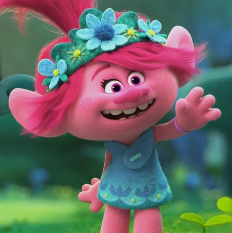 Poppy Trolls Icon, Paz Core, Trolls Icon, Poppy From Trolls, Poppy Costume, Trolls Headband, Poppy Trolls, Dreamworks Characters, Troll Costume