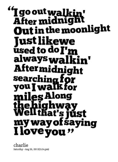 Lyrics from Patsy Cline hit, "Walking' After Midnight" Patsy Cline Lyrics, Music Is Love, Manchester New Hampshire, Lyric Poetry, Love Pinterest, Best Country Music, Patsy Cline, Great Song Lyrics, Music Express