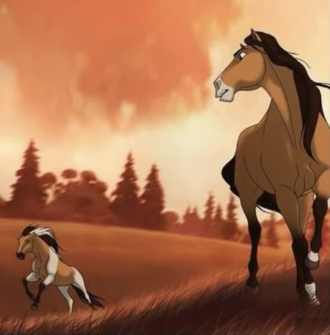 Spirit Horse Movie, Spirit Stallion Of The Cimarron, Spirit And Rain, Spirit The Horse, Horse Animation, Spirit Stallion, Horse Art Drawing, Lion King Drawings, Horse Movies