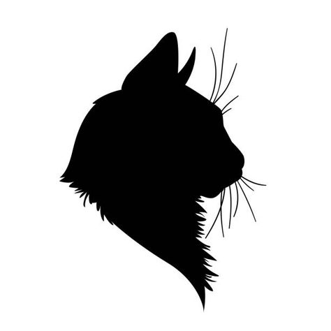 63,431 Black Cat Illustrations & Clip Art - iStock Black Cat Head Tattoo, Cat Silhouette Art, Cat Head Silhouette, Embroidery Black And White, Eye Black And White, Eyes Black And White, Black Cat Illustration, Black Cat Tattoos, Monochrome Style