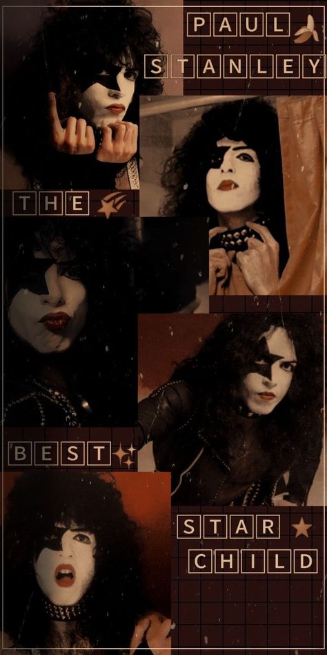 Kiss Rock Band Wallpaper, Kiss Band Nails, Kiss Wallpapers Band, Kiss Band Aesthetic, Ace Frehley Wallpaper, Paul Stanley Wallpaper, Kiss Band Wallpaper, Rock Music Wallpaper, Kiss Group