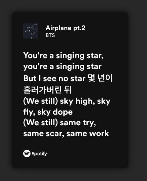 rm jungkook taehyung v seokjin hoseok jhope suga jimin airplane pt.2 lyrics love yourself 🖤 Bts Airplane Pt 2, Airplane Pt.2, Rm Jungkook, Love Yourself Lyrics, Suga Jimin, Jungkook Taehyung, Love Yourself, Singing, Cards Against Humanity