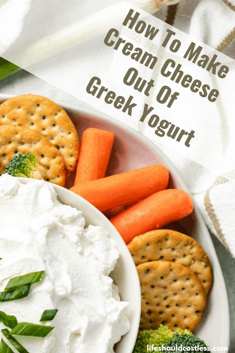 Can I substitute yogurt for cream cheese? lifeshouldcostless.com Cream Cheese Alternative, Cottage Cheese Cream Cheese, Ingredients Substitutions, Cream Cheese Substitute, Greek Yogurt Cream Cheese, Lactose Free Cream Cheese, Yogurt Cream Cheese, Cheese Substitute, Healthy Cream Cheese