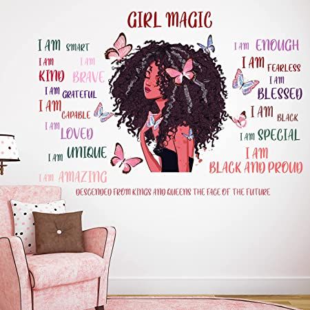 Playroom Decorations, American Wall Decor, Sticker For Wall, Motivational Letter, Girls Wall Stickers, Inspirational Quotes For Girls, Inspirational Quote Wall, Inspirational Wall Decals, Butterfly Kids