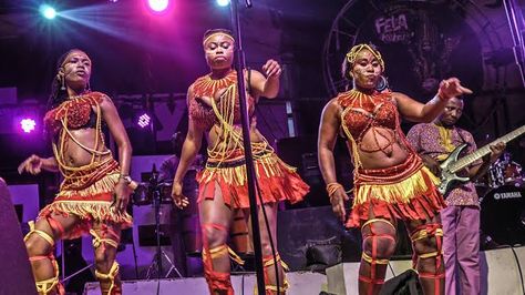 Fela Kuti Dancers, African Face Paint, Fela Kuti, Female Dancers, Fitness Watch, Bbc News, Music Album, New Album, Bbc