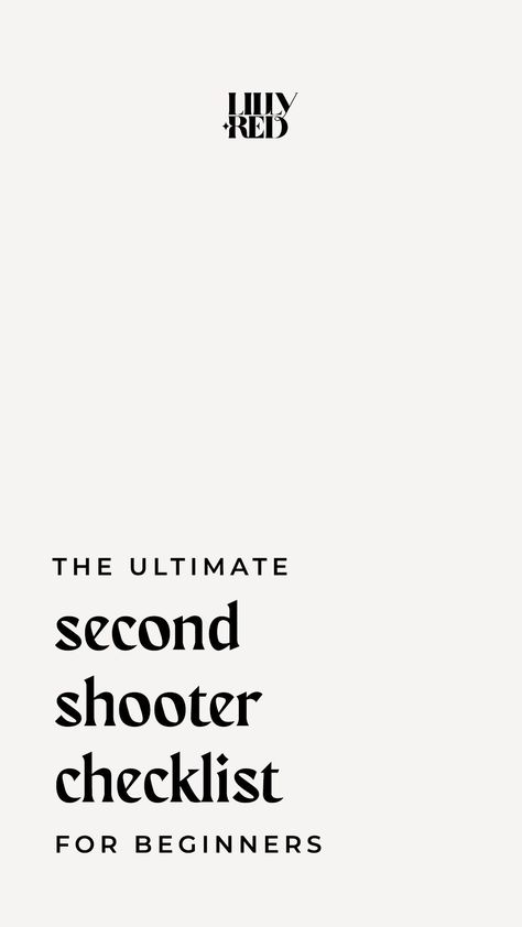 Second Shooter Checklist, Second Photographer Wedding, Second Shooter Wedding Shots, Wedding Flyer Design, Photo Posing Tips, Wedding Photo Ideas For Photographers, Wedding Photographer Checklist, Wedding Business Logo, How To Learn Photography