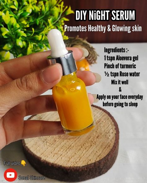 This overnight serum will help uh to get rid off dark spots, acne, acne scars, pigmentation & gives uh bright & soft skin! Remedy For Glowing Skin, Glowing Skin Tips, Hyperpigmentation Serum, Remedies For Glowing Skin, Diy Serum, Speedy Recovery, Perfect Diet, Clear Glowing Skin, Amazing Facts For Students