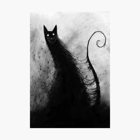 Creepy Cat Art, Eye Photos, Creepy Eyes, Creepy Cat, Paintings Ideas, Creepy Photos, Scary Cat, Monster Drawing, Halloween Cats