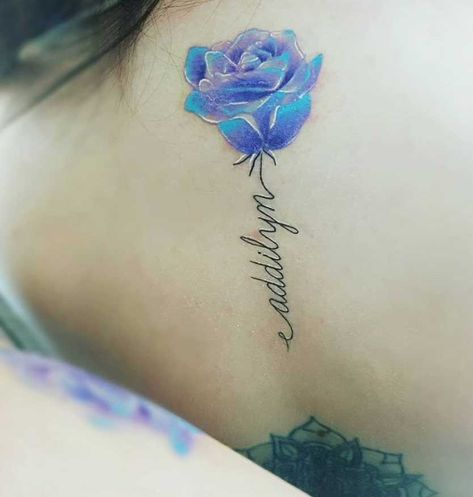 Mother Son Rose Tattoo, Baby Name Tattoo Ideas, Tattoo Ideas For Parents, Symbol For Family Tattoo, Name Tattoo Ideas, Baby Name Tattoos, Pawprint Tattoo, Rose Tattoos For Men