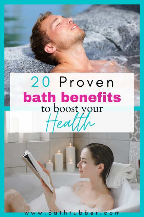 You'll be surprised by some of the health benefits you can get from a hot bath. Knowing the benefits of a a bath are can help you determine when to jump in the tub to maximize healing.  Bath benefits health Hot bath benefits. Self care routine. Why take a bath #bathbenefitshealth  #hotbathbenefits #selfcareroutine #whytakeabath Hot Bath Benefits, Diy Bubble Bath, Healing Bath, Bath Benefits, Sinus Pressure, Bath Recipes, Detox Bath, New Moon Rituals, Take A Bath