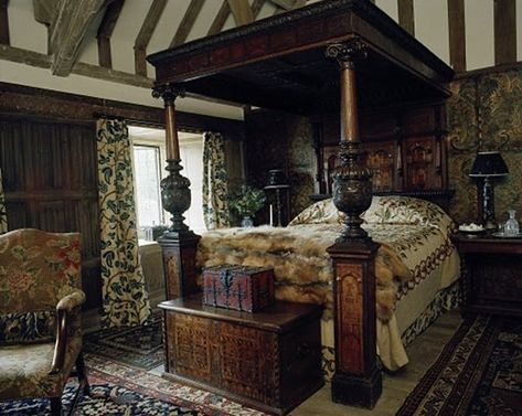 Image detail for -lovely old world style decor…. » old-world-bedroom-decorating ... Old World Bedroom, Medieval Bedroom, Vintage Films, English Manor Houses, Tuscan Design, Four Poster Bed, Family Roots, Bedroom Furnishings, Gorgeous Bedrooms