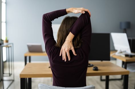 Desk yoga is a simple, effective way to stretch and move your body while at work. In this blog, we will explore what desk yoga is, the benefits, and several moves to try out today! Desk Yoga, Corporate Yoga, Yoga Nutrition, Yoga Trainer, Workplace Wellness, Wellness Yoga, Employee Wellness, Wellness Trends, Reduce Tension