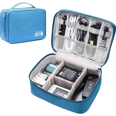 Charger Organizer, Plane Design, Electronic Organization, Travel Storage Bag, Accessories Packing, Travel Organizer, Cable Organizer, Mors Dag, Linnet