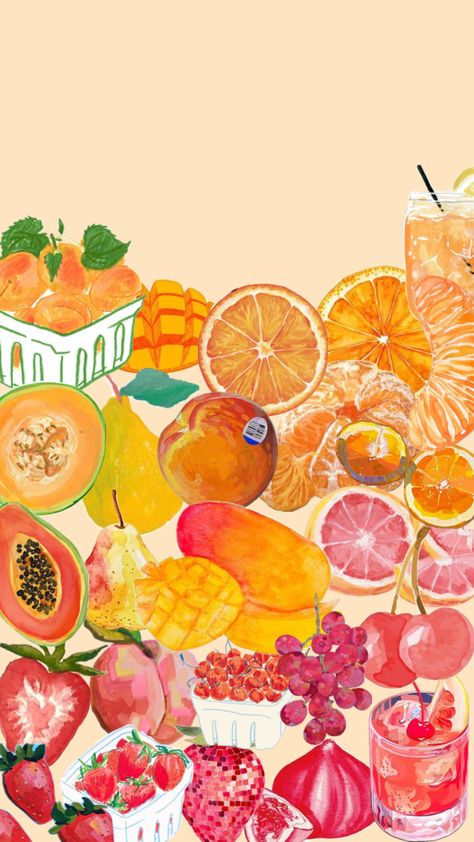 #fruit #fruitaesthetic #fruitwallpaper #wallpaper #wallpapercollage #lockscreen #summer #summeraesthetic #collages Lockscreen Summer, Summer Lockscreen, Fruit Collage, Lockscreen Ideas, Phone Things, Wallpaper Ipad, Lock Screens, Summer Wallpaper, Aesthetic Collage