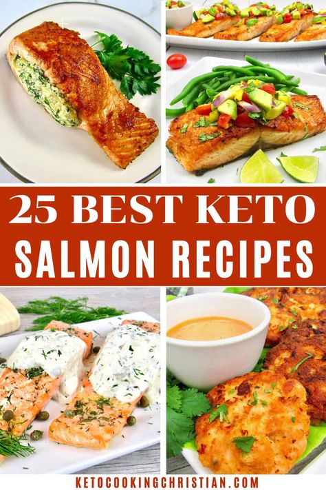 Keto Salmon Recipes, Low Carb Salmon, Keto Salmon, Low Carb Appetizers, Salmon Dinner, Baked Salmon Recipes, Salmon Dishes, Quick Lunch, Best Keto Diet