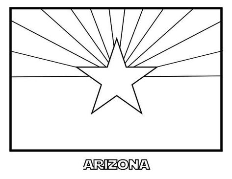 Arizona State Flag Coloring Page : Color Luna American Flag Coloring Page, State Project, Alaska Flag, Arizona History, Coloring Pages For Teenagers, Arizona State Flag, Arizona Flag, Flag Drawing, Flag Printable