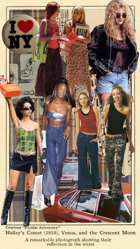 nyc fashion circa 1990s #moodboard #aesthetic #vintage #fashion Early 2000s Moodboard, 1990 Aesthetic Outfits, New York 2000s Fashion, 90s Nyc Aesthetic Outfits, Y2k Nyc Fashion, 2000s Nyc Fashion, Nyc 1990s Aesthetic, 90s Fashion Moodboard, 1990s 2000s Fashion