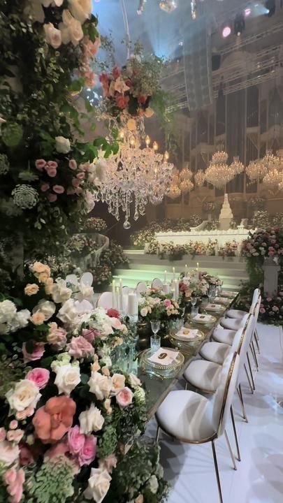 DK Events on TikTok Fairytale Party Decorations, Crazy Rich Asians Wedding, Wlw Wedding, Fairytale Wedding Theme, Wedding Stage Design, Dream Wedding Decorations, Dream Wedding Venues, Romantic Wedding Decor, Fairy Wedding