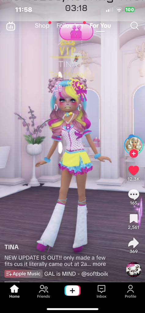 Dress To Impress Outfits Roblox Game Crazy Day Theme, Mamba Gyaru Dress To Impress, Dti Gyaru, Fuzzy Skirt, Roller Skating Outfits, Melody Wallpaper, Rh Fits, Klance Fanart, Dti Hacks