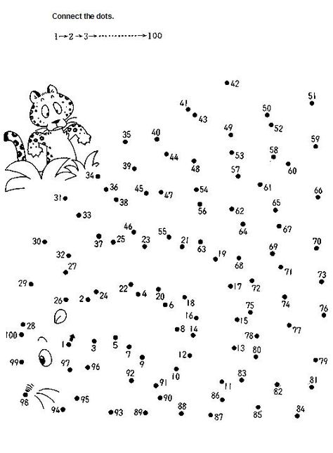 Hard Dot To Dot, Dot To Dot Puzzles, Dot To Dot Printables, Math Coloring Worksheets, Dot Worksheets, Worksheet For Kids, Free Kindergarten Worksheets, Dot To Dot, Math Coloring