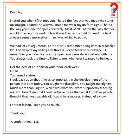 Thank you letter for teacher Gratitude Letter To Teacher, Thank You Letter To Teacher, Birthday Letter For Teacher, Teacher Appreciation Letter From Student Thank You Notes, Thank You Messages For Teachers, Thank You Letter For Teacher, Teacher Appreciation Letter From Student, Thank You Note For Teachers, Letters For Teachers From Student