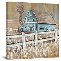 Farm Paintings Landscape, Old Barns Rustic Paintings, Farmhouse Paintings On Canvas, Farmhouse Drawings, Barn Paintings On Canvas, Old Barns Rustic, Old Barn Paintings, Farmhouse Drawing, Farm House Art