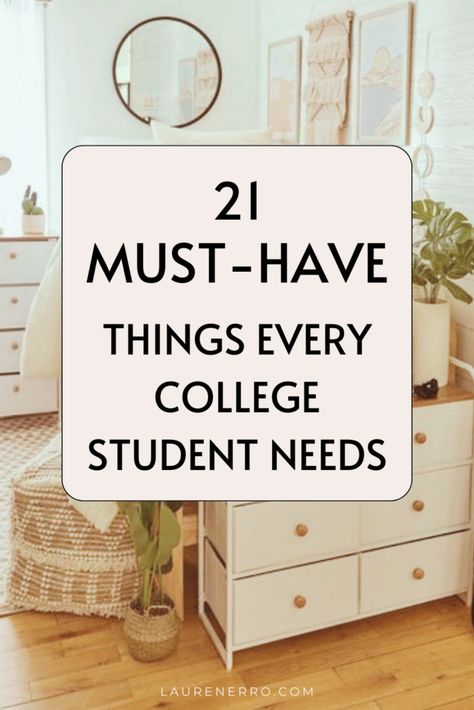 21 Must-Have Things Every College Student Needs - Lauren Erro Things College Students Need, Uni Must Haves, Taylor Swift Halloween Costume, Modest Halloween Costumes, College Apartments, Space Saving Hangers, College Essentials, Candle Store, Dorm Room Essentials