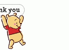 Winnie the Pooh GIF Stickers | Cute Kawaii Resources Thanks Gif Cute, Thank U Gif, Thank You Cartoon Images, Thank You Kawaii, Thank You Gif Animation, Thank You Images Gif, Thank You Cute Gif, Thank You Cute Images, Gif Thank You