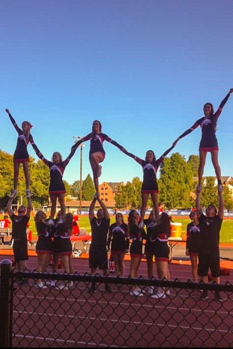 WOU Cheer 2013-14. "W" Pyramid. Group stunting. Partner stunting. Cheer Pyramids Youth, Three Stunt Group Pyramids, 5 Stunt Group Pyramid, 11 Person Pyramid Cheer, 4 Stunt Group Pyramid, 7 Person Pyramid Cheer, Cheer Pyramids With 4 Stunt Groups, Cheer Flyer, Cheer Team Pictures