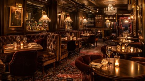 15 Best Jazz Age Speakeasy Room Designs - Marry Design Vampire Speakeasy, Jazz Speakeasy, Speakeasy Bar Design, Speakeasy Room, Speakeasy Decor Bar, Speakeasy Aesthetic, 1920s Bar, Jazz Restaurant, Speakeasy Door