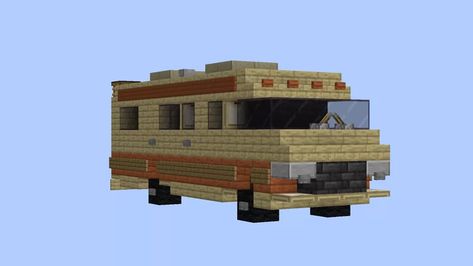 Wall Details Minecraft, Rv Minecraft, Minecraft Shipping Container, Breaking Bad Minecraft, Minecraft Caravan, Minecraft Garage, Minecraft Vehicles, Minecraft Car, Minecraft Modern City