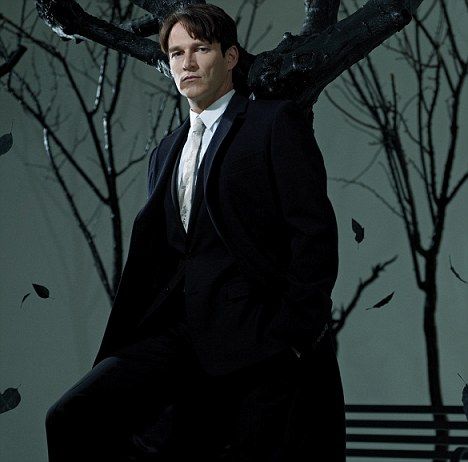 Blown away: For Stephen Moyer the True Blood pilot script stood heads and shoulders above everything he¿d recently read Bill True Blood, Bill Compton, Megan Hilty, Stephen Moyer, True Blood Series, Anna Paquin, Vampire Shows, Man In A Suit, Vampire Movies