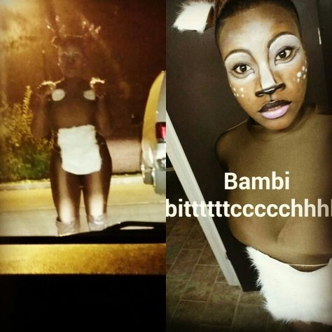 Bambi Halloween costume Diy Bambi Costume, Bambi Halloween Costume, Bambi Halloween, Bambi Costume, Halloween Costume, Mona Lisa, Halloween Costumes, Halloween