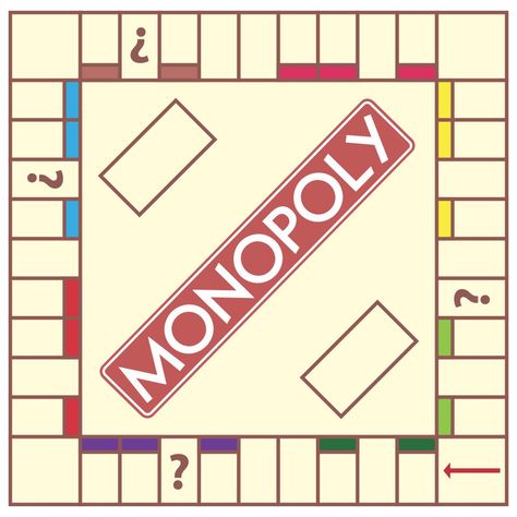 Monopoly Game Pieces Printable, Printable Monopoly Board, Make Your Own Monopoly, Handmade Monopoly Board, Monopoly Game Board, Plinko Board, Custom Monopoly, Monopoly Board Game, Powerpoint Background Templates