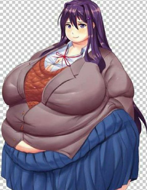 Es yuri pero gorda Chubby Drawing Base, Fat Anime Characters, Fat Positive Art, Belly Art, Fat Art, Doki Doki Literature Club, Zoo Wee Mama, Doki Doki, Literature Club